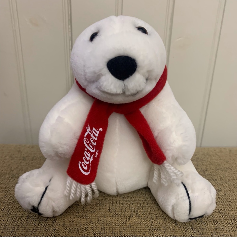Dakin Vintage 1993 Coca Cola Polar Bear Stuffy Plush